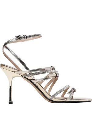 Pinko Skor, Dam, 36 EU, Guld Stiletto Sandaler