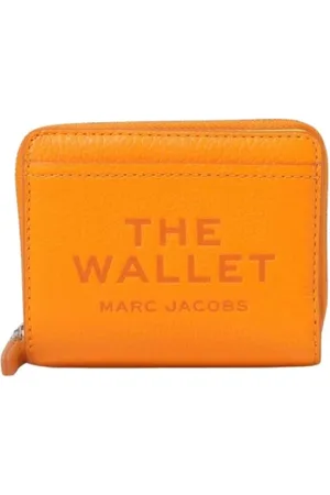 Marc Jacobs Accessoarer, Dam, ONE Size, Läder, Kompakt ZipAround Plånbok i Slående