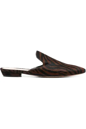 Gianvito Rossi Skor, Dam, 38 EU, Läder, Bruna Läder Ankelboots