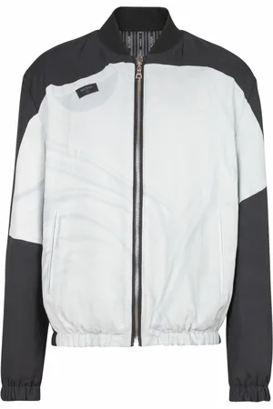 Balmain Jacka, Herr, S, Bomberjacka med T-shirt tryck