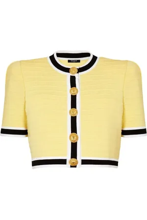 Balmain Stickade tröjor & koftor, Dam, L, Cardigans