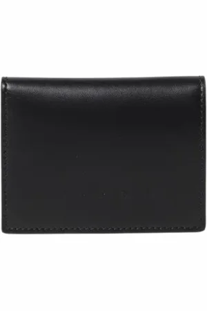 Marni Accessoarer, Dam, ONE Size, Läder, Svart Läderplånbok för Kvinnor