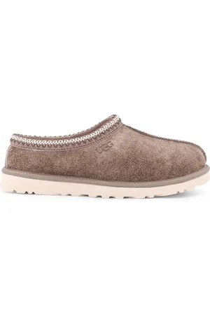 UGG Skor, Herr, 40 EU, Mocka, Broderad Shaggy Mocka Toffel