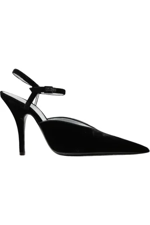 Serafini Skor, Dam, 37 EU, Velvet Pointed Heels