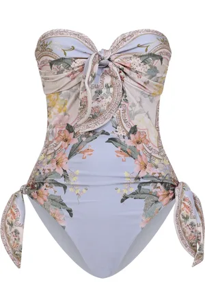 ZIMMERMANN Badkläder, Dam, M, Wylie Scarf Tie One Piece