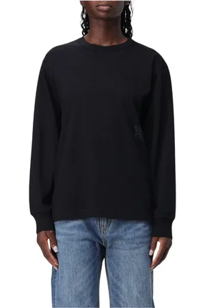 Alexander Wang Topp, Dam, L, Svart Kortärmad T-shirt