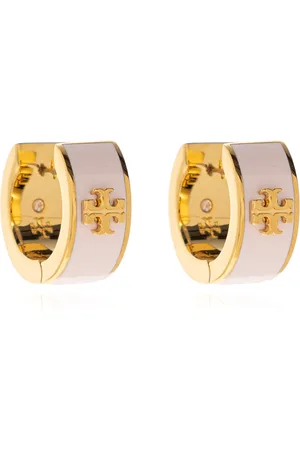 Tory Burch Accessoarer, Dam, ONE Size, Örhängen med logotyp