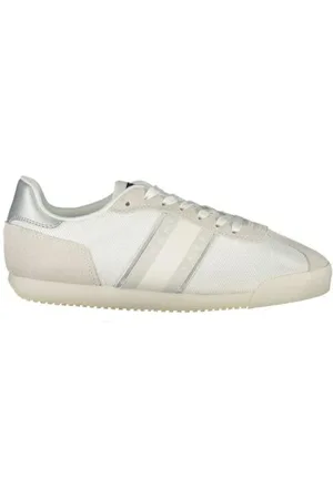 Tommy Hilfiger Skor, Dam, 41 EU, Polyester, Vit Polyester Sneaker för Kvinnor