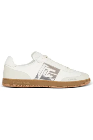 Balmain Skor, Herr, 40 EU, Läder, Kalvskinn Svan tränare