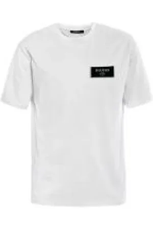 Balmain Topp, Herr, M, Bomull, Vita T-shirts och Pikétröjor