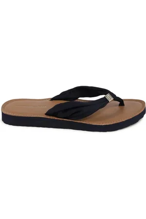Tommy Hilfiger Skor, Dam, 39 EU, Bomull, bomull Flip Flops