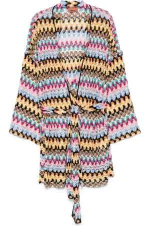 Missoni Badkläder, Dam, S, Läder, Svart Zigzag Badkläder med Kontrastkant