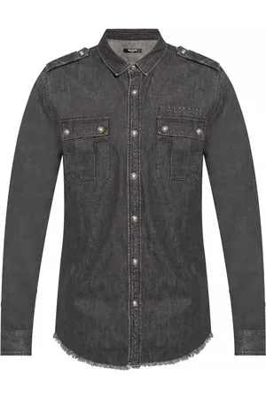 Balmain Skjorta, Herr, L, Bomull, Shirts