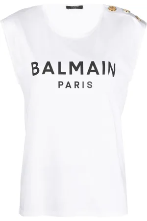 Balmain Topp, Dam, M, Bomull, Ärmlös topp