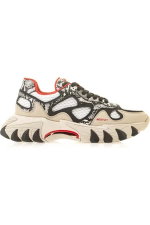 Balmain Skor, Herr, 42 EU, Läder, B-Court Sneakers