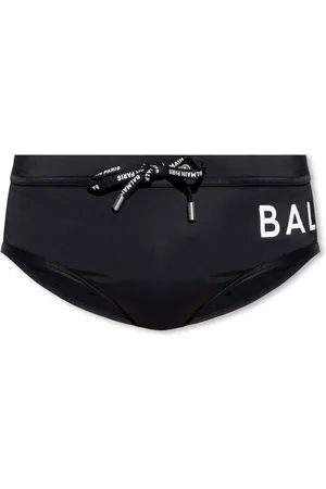 Balmain Badkläder, Herr, S, Simbyxor med logotyp