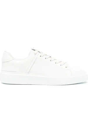 Balmain Skor, Herr, 40 EU, Vita Sneakers för Män