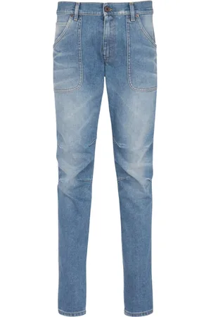 Balmain Jeans, Herr, W27, Denim, Slim-fit denim jeans