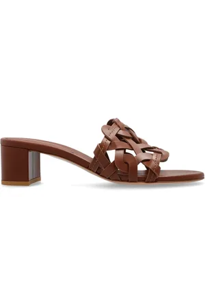 Gianvito Rossi Skor, Dam, 39 EU, Läder, Heeled Mules Amalfi