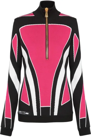 Balmain Stickade tröjor & koftor, Dam, S, Polyester, Ulltröja