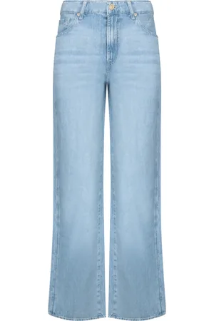 7 for all Mankind Jeans, Dam, W26, Denim, Retro Flare Denim Jeans