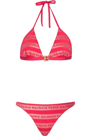 Balmain Badkläder, Dam, XS, Paris triangel bikini
