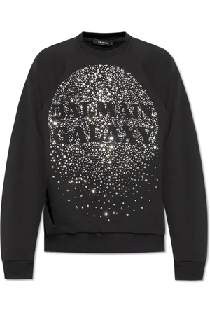 Balmain Sweatshirts & Hoodies, Herr, L, Bomull, Sweatshirts Hoodies