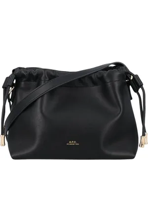 A.P.C. Väska, Dam, ONE Size, Läder, Svart Crossbody Väska för Kvinnor