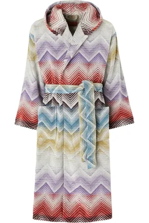 Missoni Pyjamaser & Lounge, Dam, M, Multifärgad Huva Badrock Mod.19 Ny