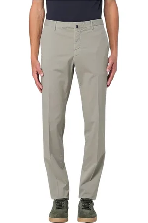 Incotex Byxor, Herr, M, Bomull, Beige Slim Fit Bomulls Chinos