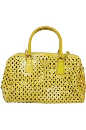 Prada Pre-owned, Dam, ONE Size, Pre-owned handväska i canvas