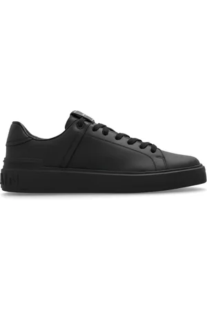 Balmain Skor, Herr, 39 EU, Läder, B-Court Flip Sneakers