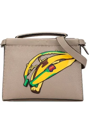 Fendi Pre-owned, Dam, ONE Size, Pre-owned Laeder handvskor