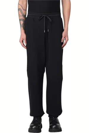 Helmut Lang Byxor, Herr, S, Modern Svart Dragsko Sweatpants