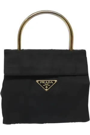Prada Pre-owned, Dam, ONE Size, Nylon, Pre-owned Nylon handvskor