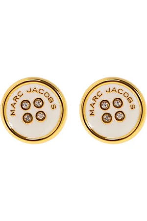 Marc Jacobs Accessoarer, Dam, ONE Size, Knappformade örhängen