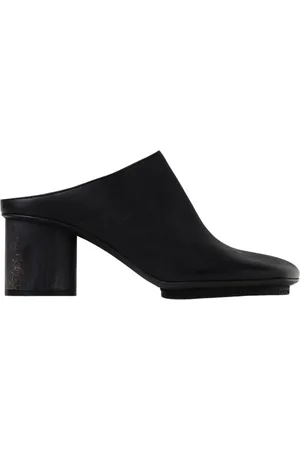 UMA WANG Skor, Dam, 38 EU, Svarta Blockklack Mules