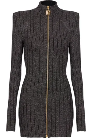 Balmain Klänning, Dam, S, Polyester, Kort klänning