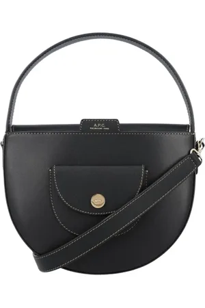 A.P.C. Väska, Dam, ONE Size, Läder, Svart Läder Axelväska