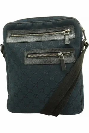 Gucci Pre-owned, Herr, ONE Size, Pre-owned Canvas gucci-vskor