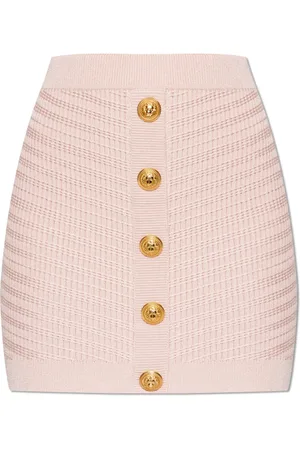 Balmain Kjol, Dam, S, Polyester, Stickad kjol
