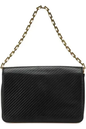 Saint Laurent Pre-owned, Dam, ONE Size, Pre-owned Laeder axelremsvskor