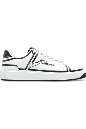Balmain Skor, Herr, 41 EU, Läder, Sneakers B-Court