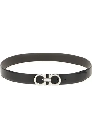 Salvatore Ferragamo Accessoarer, Herr, 105 CM, Vändbar och justerbar Gancini bälte