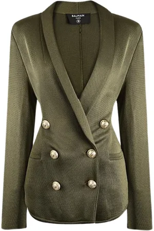 Balmain Jacka, Dam, M, Strukturerad Viskosväst