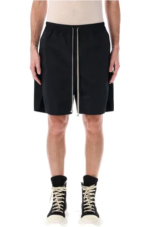 Rick Owens Shorts, Herr, M, Polyester, Svarta Boxershorts med Unik Design