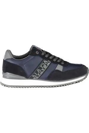 Napapijri Skor, Herr, 41 EU, Polyester, Kontrast Sneakers med Signaturstil