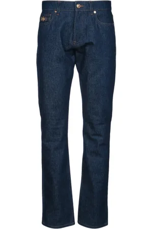VERSACE Jeans, Herr, W33, Denim, Klassiska Denim Jeans för vardagsbruk