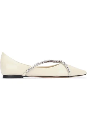 Jimmy Choo Skor, Dam, 35 1/2 EU, Eleganta Ballettflats för Kvinnor
