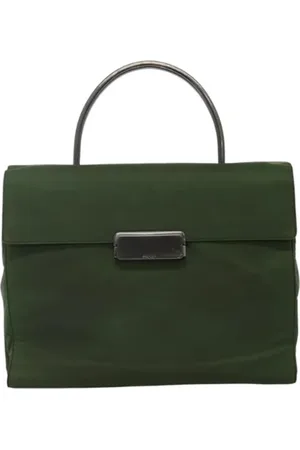 Prada Pre-owned, Dam, ONE Size, Nylon, Pre-owned Nylon handvskor